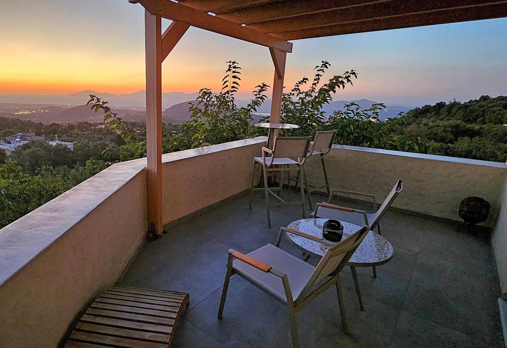 Villa Rosa - Luxury Villas With Panoramic Views Lagoudi Zia Zewnętrze zdjęcie